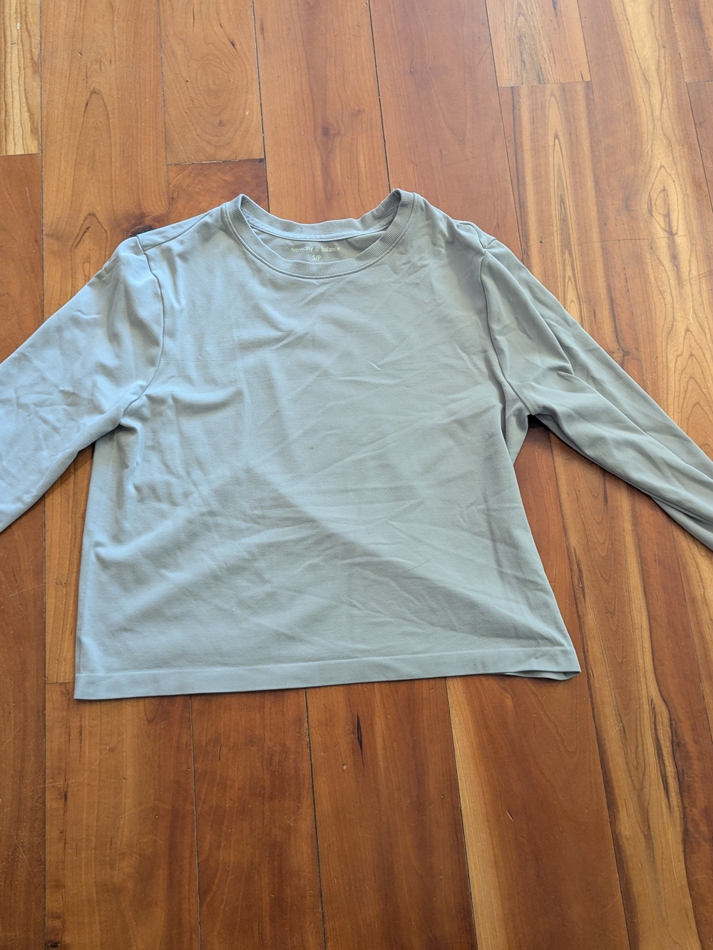 Everyday Long-Sleeve Crewneck In Greyish Purple